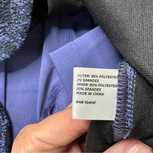 Lady Hagen Womens Athletic Skort XSmall Blue Black Stretchy Shorts Mini Pockets - Picture 9 of 12